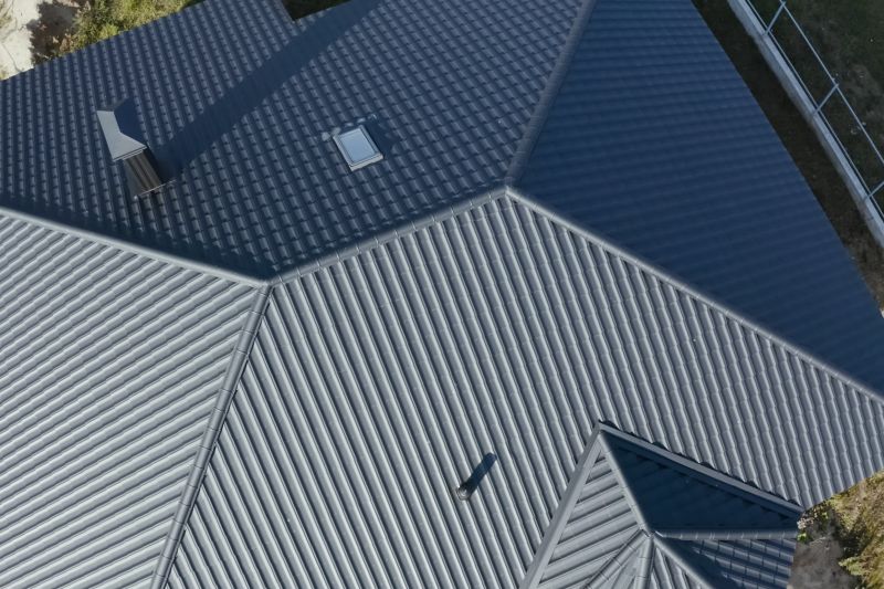 Finished Roof from Ground Level